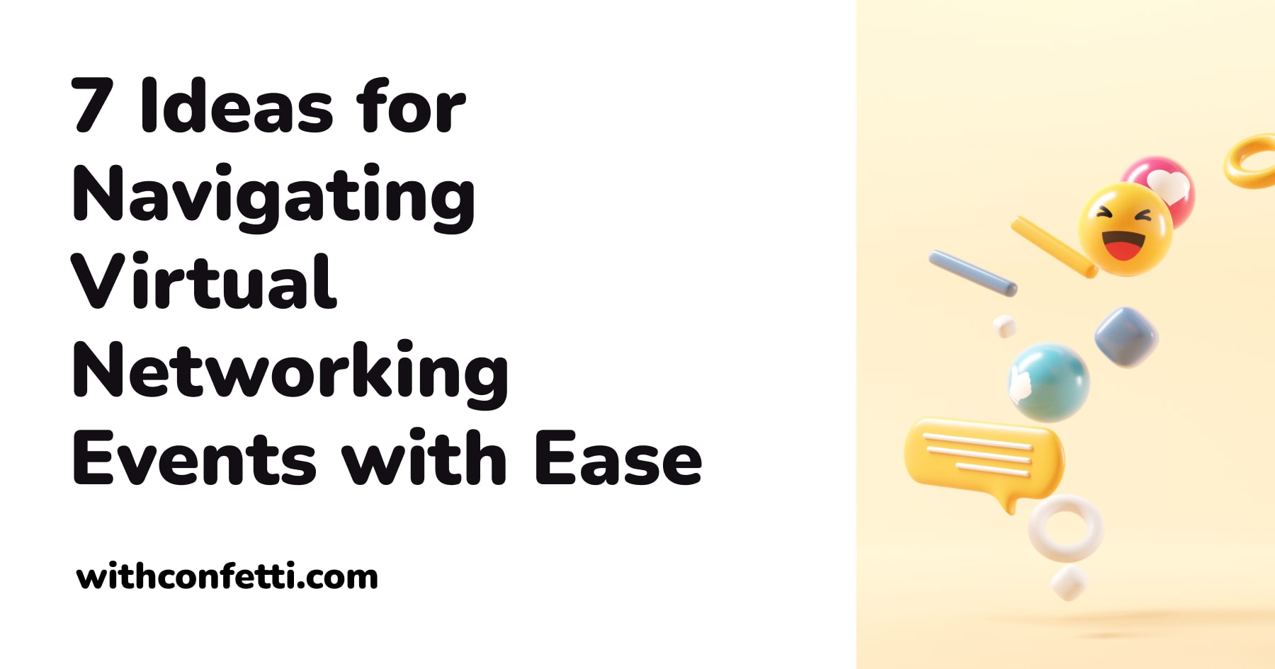 How to Host a Virtual Networking Event Confetti 🎉